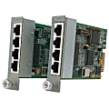 Omnitron Systems iConverter 4Tx VT Fast Ethernet Managed Switching Module - 4 x 10/100Base-TX