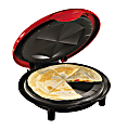 Nostalgia Electrics™ EQM200 Quesadilla Maker, Red/Black 1 thumbnail image