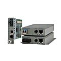 Omnitron Systems iConverter 8903N-1-B Network Media Converter - 1 x Network (RJ-45) - 1 x SC Ports - 10/100Base-TX, 100Base-FX - 18.64 Mile - External 1 thumbnail image