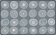 Flagship Carpets Circles Rug, Rectangle, 7' 6" x 12', Gray/White 1 thumbnail image
