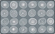 Flagship Carpets Circles Rug, Rectangle, 7' 6" x 12', Gray/White