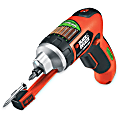 Black & Decker® 3.6 Volt Compact Screwdriver, Black/Orange 1 thumbnail image