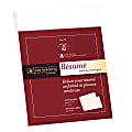 Southworth® 25% Cotton Resume Mailing Envelopes With Labels, 9" x 12", 24 lb, White, Pack Of 10 1 thumbnail image