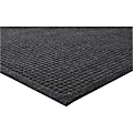 Genuine Joe 99% Recycled EcoGuard Eternity Indoor Floor Mat, 3'W x 5'L, Charcoal Gray 1 thumbnail image