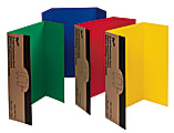 Pacon® 80% Recycled Single-Walled Tri-Fold Presentation Boards, 48" x 36", Assorted Colors, Carton Of 4 1 thumbnail image