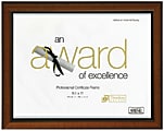 Timeless Frames® Roma Award Frame, 8 1/2" x 11", Walnut 1 thumbnail image