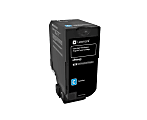 Lexmark™ 84C1HC0 Cyan High Yield Return Program Toner Cartridge 1 thumbnail image