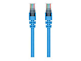 Belkin - Patch cable - RJ-45 (M) to RJ-45 (M) - 4 ft - UTP - CAT 5e - booted, snagless - blue - for Omniview SMB 1x16, SMB 1x8; OmniView IP 5000HQ; OmniView SMB CAT5 KVM Switch