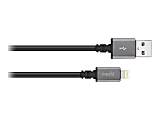 Moshi USB Cable w/ Lightning Connector - Black (3 Meter) - 9.84 ft - Black 1 thumbnail image
