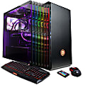 CyberPower Gamer Supreme SLC9980 Gaming Desktop PC, Intel® Core™ i7, 16GB Memory, 2TB Hard Drive/240GB Solid State Drive, Windows® 10 Home, nVidia® GeForce™ GTX 1080 1 thumbnail image