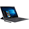 Samsung Galaxy Book SM-W720 12" Touchscreen 2 in 1 Notebook - 2160 x 1440 - Core i5 - 4 GB RAM - 128 GB SSD - Silver - Windows 10 Home - 5 Megapixel Front Camera - 13 Megapixel Rear Camera - Bluetooth - 11 Hour Battery Run Time 1 thumbnail image