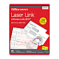 Office Depot® Brand LaserLink W-2 And 1099 Laser Tax Forms, Envelopes And Software Suite, 8 1/2" x 11", Pack Of 50 1 thumbnail image