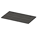 Lorell® Kingsley Open Desking Work Surface, 47 1/2" x 23 5/8", Weathered Charcoal 1 thumbnail image