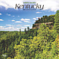 2025 BrownTrout Kentucky Wild & Scenic Monthly Plastic-Free Square Wall Calendar, 12" x 12", American States, January to December 2025, 9781975475000 1 thumbnail image