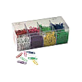 OfficeMax® Bright Color Paper Clips, Box Of 800, No. 2, Assorted Colors