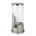Zevro KCH-06077 Storage Ware - 4.50" Length 4.50" Width 4.50" Diameter Coffee Dispenser - Plastic - Silver, Chrome