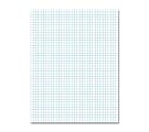 Ampad® 2-Sided Pads, 8 1/2" x 11", Quadrille Ruled, 50 Sheets, White