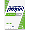 Propel Water Beverage Mix Packets with Electrolytes and Vitamins - Powder - Kiwi Strawberry Flavor - 0.08 oz - 120 / Carton 1 thumbnail image