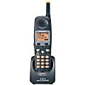 Panasonic® KX-TGA450B 5.8GHz FHDSS Additional Handset For Use With KX-TG4500 System, Metallic Gray 1 thumbnail image