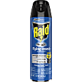 Raid Flying Insect Killer 15 oz - Spray - Kills Flies, Mosquitoes, Gnats, Hornet, Moths, Fruit Fly, Wasp, Yellow Jacket, Bugs - 15 fl oz - Off White
