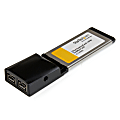 StarTech.com StarTech.com 2 Port ExpressCard FireWire Adapter Card - Add 2 FireWire800 ports to a laptop through an ExpressCard slot - EC1394B2 1 thumbnail image