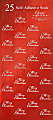 Great Papers! Holiday Foil Seals, 1", Red/White, Merry Christmas, Pack Of 50 1 thumbnail image