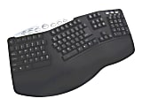 Adesso PCK-208B Tru-Form Media USB Contoured Ergonomic Keyboard, Black 1 thumbnail image