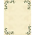 Gartner™ Studios Design Paper, 8 1/2" x 11", 60 Lb, Ivy Border, Pack Of 100 Sheets 1 thumbnail image