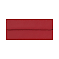 LUX #10 Envelopes, Peel & Press Closure, Ruby Red, Pack Of 1,000 1 thumbnail image
