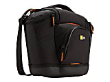 Case Logic Medium SLR Camera Bag - Shoulder bag for camera and lenses - nylon, ethylene vinyl acetate (EVA) - black - for Nikon D90; Olympus E-520; Pentax K2000; Sony a DSLR-A200, A300, A350, A700, A900