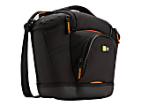 Case Logic Medium SLR Camera Bag - Shoulder bag for camera and lenses - nylon, ethylene vinyl acetate (EVA) - black - for Nikon D90; Olympus E-520; Pentax K2000; Sony a DSLR-A200, A300, A350, A700, A900 1 thumbnail image