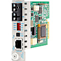 Omnitron iConverter T1/E1 Fiber Media Converter RJ48 SC Single-Mode 60km Module - 1 x T1/E1; 1 x SC Single-Mode; Internal Module; Lifetime Warranty 1 thumbnail image