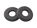 Poly - Ear cushion for headset - black (pack of 2) - for SupraPlus H251, H261, HW251; SupraPlus Wideband HW251; SupraPlus SL H351, H361