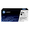 HP 53A - Black - original - LaserJet - toner cartridge (Q7553AG) government - for LaserJet M2727nf MFP, M2727nfs MFP, P2014, P2014n, P2015, P2015d, P2015dn, P2015n, P2015x 1 thumbnail image