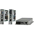 Omnitron Systems T1/E1 Managed Media Converter - 1 x SC Ports - T1/E1 - 37.28 Mile - Desktop, Wall Mountable 1 thumbnail image