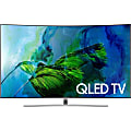 Samsung Q8C QN55Q8CAMF 55" Curved Screen Smart LED-LCD TV - 4K UHDTV - Sterling Silver, Brushed Metal - Edge LED Backlight - DTS Premium Sound 5.1, Dolby Digital Plus 1 thumbnail image