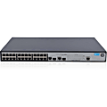 HPE 1910-24-PoE+ Switch - 24 Ports - Manageable - 2 Layer Supported - 1U High - Rack-mountable