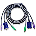 ATEN 2L-5001P PS/2 KVM Cable - 3.94ft 1 thumbnail image