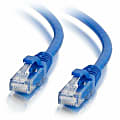 C2G 10ft Cat6a Snagless Unshielded (UTP) Ethernet Cable - Cat6a Network Patch Cable - Blue - Category 6a for Network Device - RJ-45 Male - RJ-45 Male - 10GBase-T - 10ft - Blue