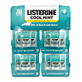 Listerine Cool Mint Breath Strips Pocketpaks, Pack Of 12