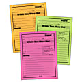 Office Depot® Brand "While You Were Out" Message Pads, 4 1/4" x 5 1/4", 50 Sheets, Assorted Colors, Pack Of 6 Pads 1 thumbnail image