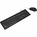 Targus Corporate HID 104-Key Keyboard And Optical Mouse, Black, BUS0067