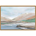 Amanti Art Royal Hills by Isabelle Z Framed Canvas Wall Art Print, 23" x 16", Maple 1 thumbnail image