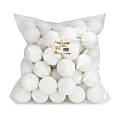 Hygloss® Craft Foam Balls, 3 Inch, White, Pack Of 50