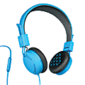 JLab INTRO Premium On-Ear Headphones, Blue