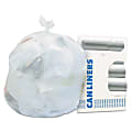 Heritage High-Density Coreless 16 Mic Can Liners, 0.63 mil, 40" x 33", Natural, Pack Of 250 Bags 1 thumbnail image
