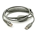 Unitech USB Interface Cable (Coiled) - 5.75ft - Gray