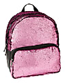Office Depot® Brand Sequined Backpack, Pink 1 thumbnail image