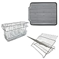 Better Houseware Dish Drain Board, Rack and Cutlery Caddy Kit, Metallic 1 thumbnail image