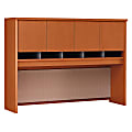 Bush Business Furniture Components Hutch 60"W, Auburn Maple/Graphite Gray, Premium Installation